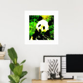 Affiches d'impression Panda - Affiche de Panda en (Bureau à domicile)