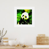 Affiches d'impression Panda - Affiche de Panda en (Cuisine)