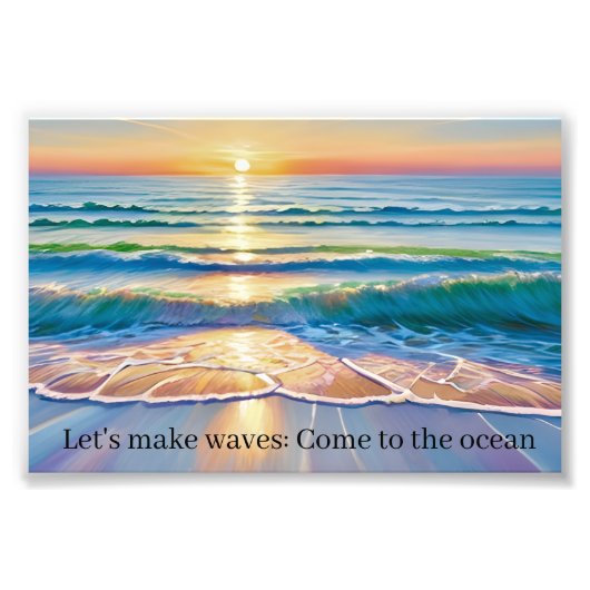 Affiches d'impression photo personnalisées (Devant)