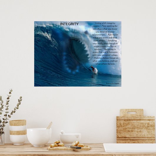 Affiches D'INTÉGRITÉ 6 (Cuisine)