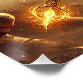 Affiches divines de guérisseur de bataille - Force (Coin)