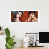 Affiches d'oiseaux et d'abeilles (Bureau à domicile)