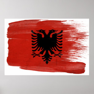 Affiches du drapeau albanais