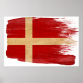 Affiches du drapeau danois (Devant)