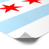 Affiches du drapeau de Chicago (Coin)