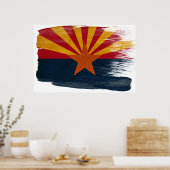 Affiches du drapeau de l'Arizona (Cuisine)