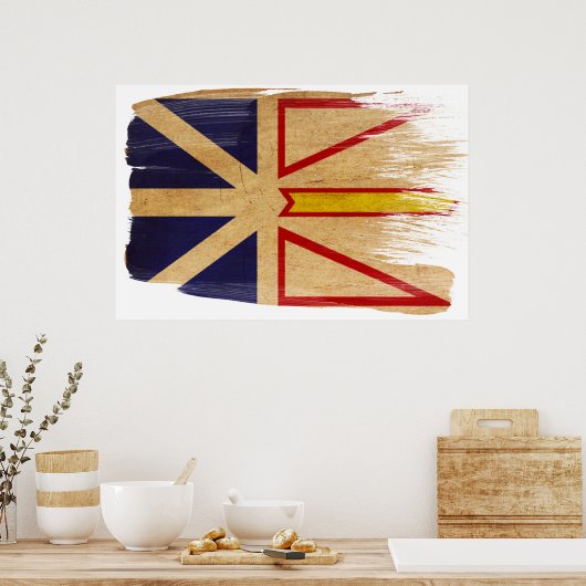 Affiches du drapeau de Terre-Neuve (Cuisine)