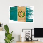 Affiches du drapeau guatémaltèque (Bureau à domicile)