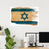 Affiches du drapeau israélien (Bureau à domicile)
