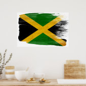 Affiches du drapeau jamaïcain (Cuisine)