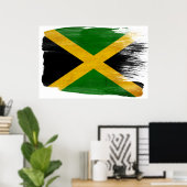Affiches du drapeau jamaïcain (Bureau à domicile)