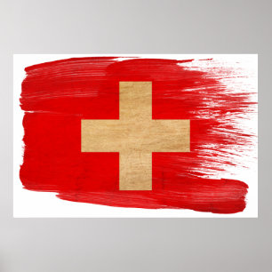 Affiches du drapeau suisse