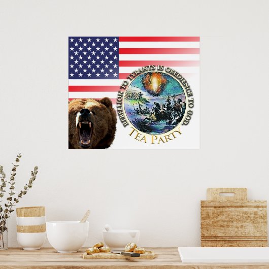 Affiches du Tea Party Glenn Beck (Cuisine)