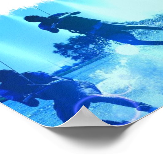 Affiches du trio Wakeboard (Coin)