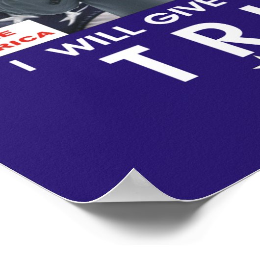 AFFICHES ÉLECTORALES TRUMP (Coin)