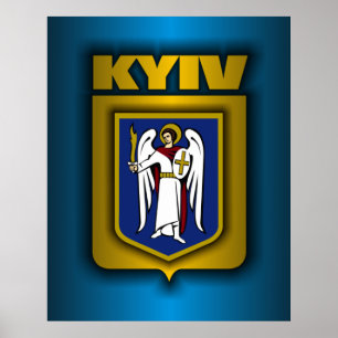 Affiches et copies en acier de "Kiev"