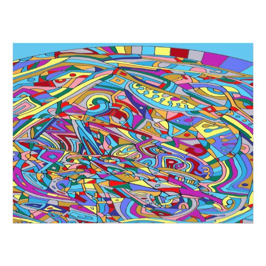 Affiches et impressions Abstraites sur la mer de c (Devant)