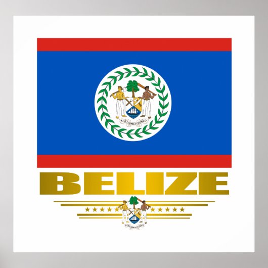 Affiches et impressions "Belize Pride" (Devant)