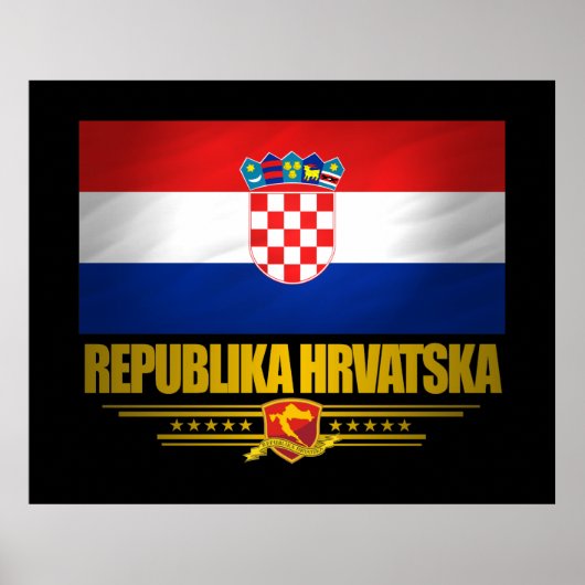 Affiches et impressions "Croat Pride" (Devant)