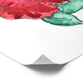 Affiches et imprimés Hibiscus (Coin)
