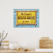 Affiches familiales de la maison Driftwood Beach 2 (Cuisine)