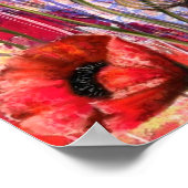 Affiches Fantastiques de Coquelicots (Coin)