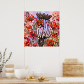 Affiches Fantastiques de Coquelicots (Cuisine)