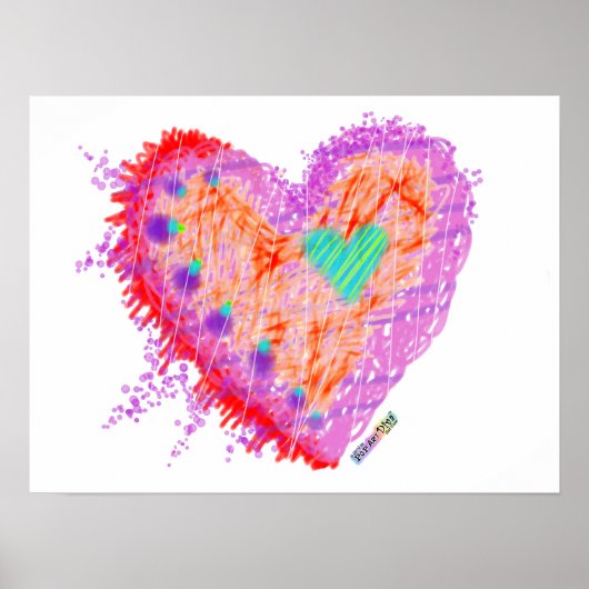 Affiches, impressions - Happy Heart (Devant)