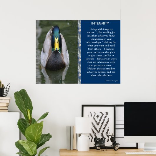 Affiches INTEGRITY (Bureau à domicile)