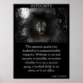 Affiches INTEGRITY (Devant)