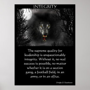 Affiches INTEGRITY