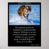 Affiches INTEGRITY (Devant)