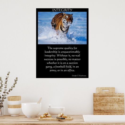 Affiches INTEGRITY (Cuisine)
