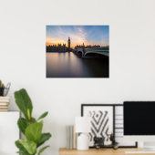 Affiches - Palais de Westminster (Bureau à domicile)