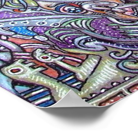 affiches psychédéliques (Coin)