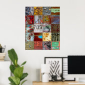 Affiches Street Art Abstrait 32 Long (Bureau à domicile)