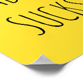 Affiches sur le diabète jaune (Coin)