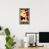 Affiches Vintage "Exposition canine" Colisée (Bureau à domicile)