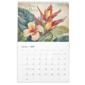 Affiches Vintage voyage du calendrier Hawaii 2025 (Jan 2027)