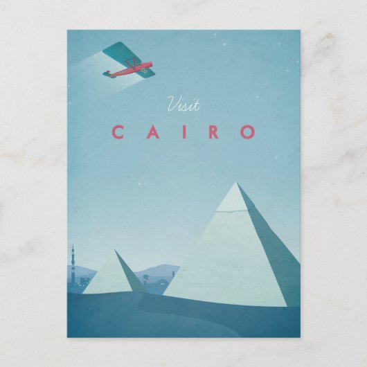 Affiches Vintage voyage - Le Caire - Carte postale (Devant)