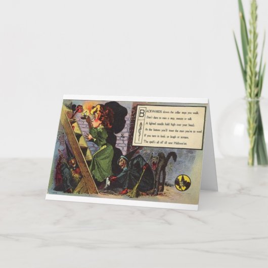 Affiches vintages de classique de cartes de voeux (Devant)