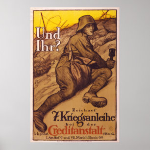 Affiches vintages de guerre d'Allemagne