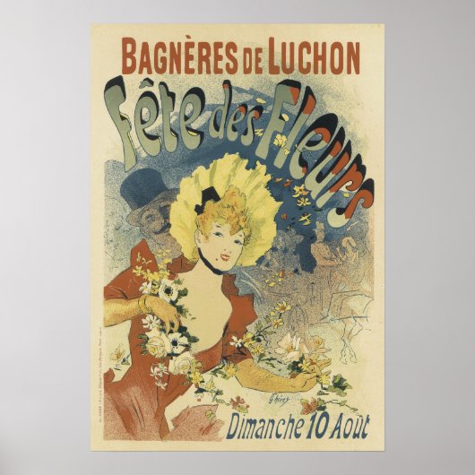 Affiches vintages en français - Fleurs (Devant)