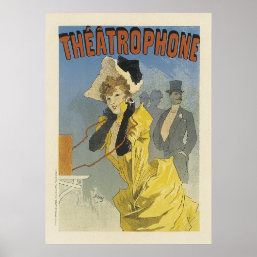 Affiches vintages en français - Théâtre (Devant)