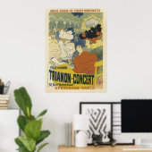 Affiches vintages - Musique dans le parc (Bureau à domicile)