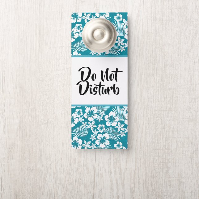 Affichette de porte (Sur le bouton)