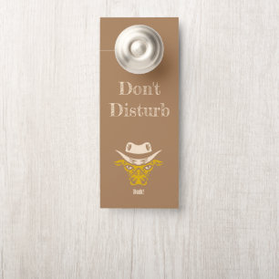 Affichette de porte