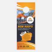 Affichette De Porte Bâtiment de toiture professionnelle Bouteilles (Devant)