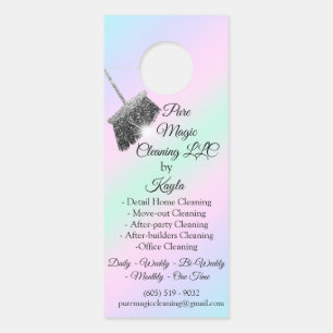 Affichette De Porte Broom