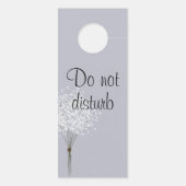 Affichette De Porte Chambre Hôtel mariage Réservée (Dos)